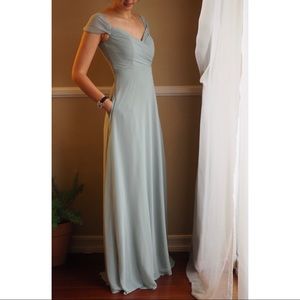 BIRDYGREY Spence Convertible Dress - Sage. Small.